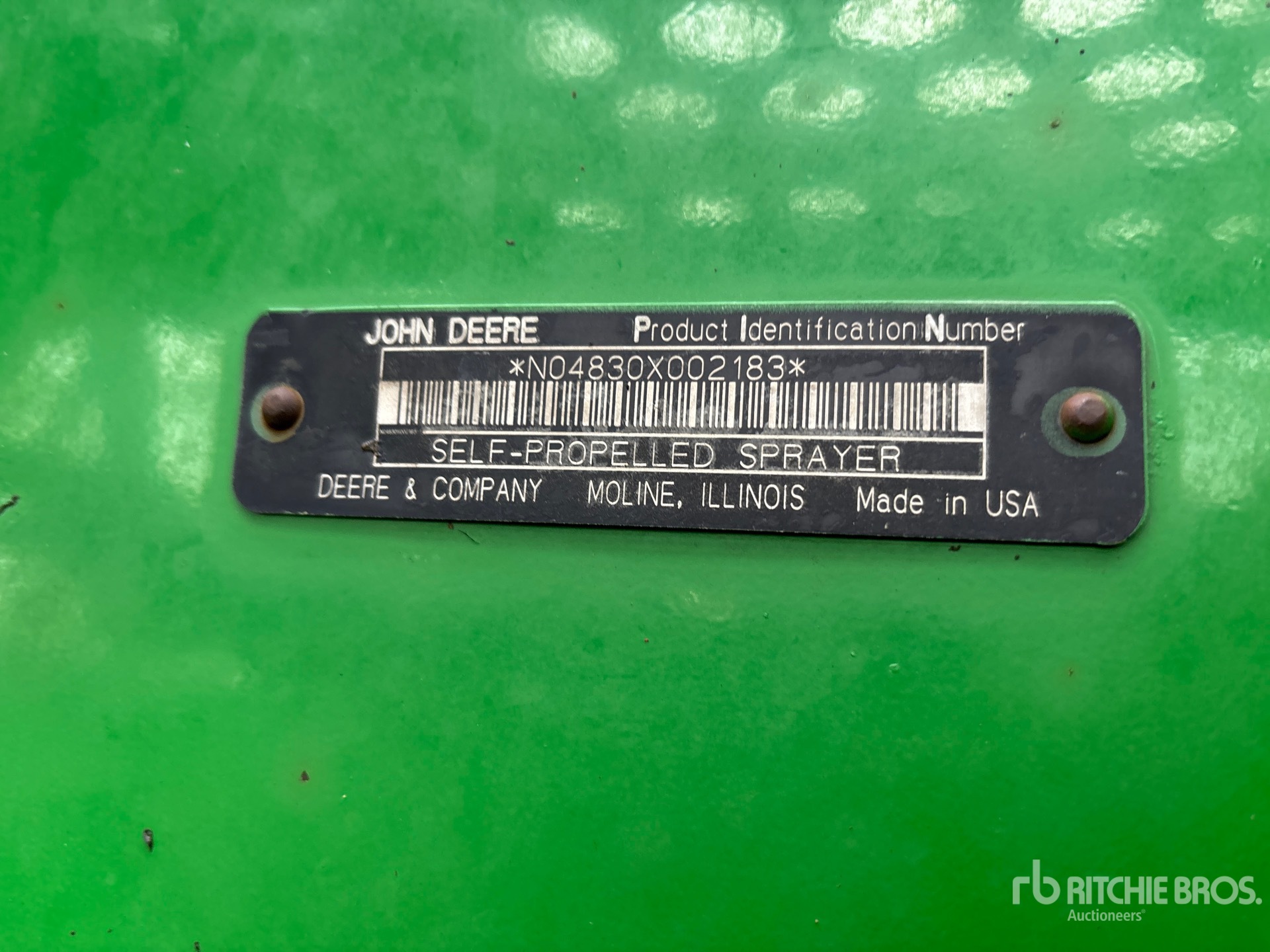 2008 John Deere 4830