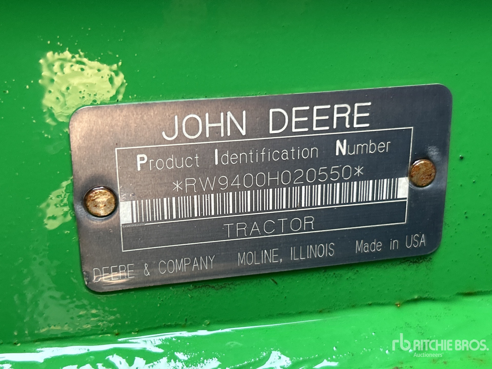 1999 John Deere 9400