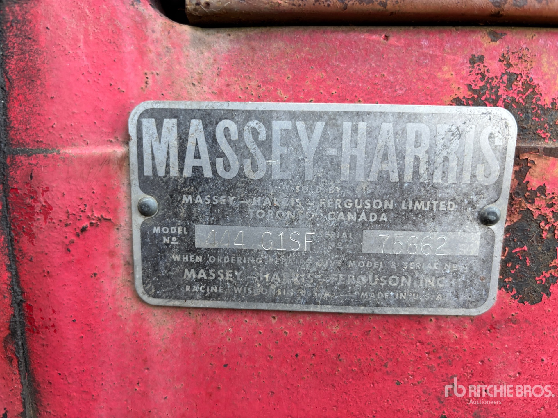 1957 Massey Harris 444