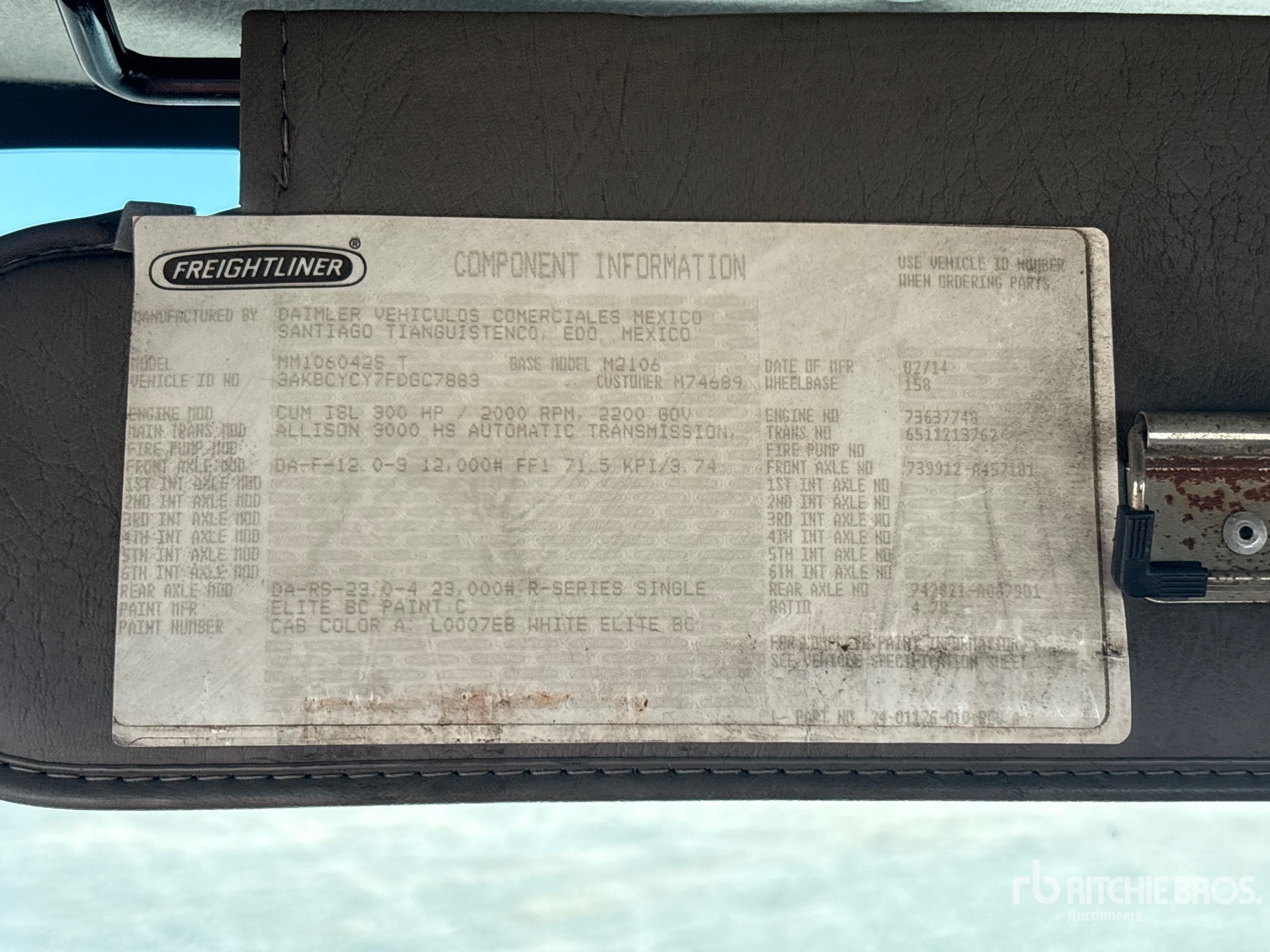 2015 Freightliner M2 106