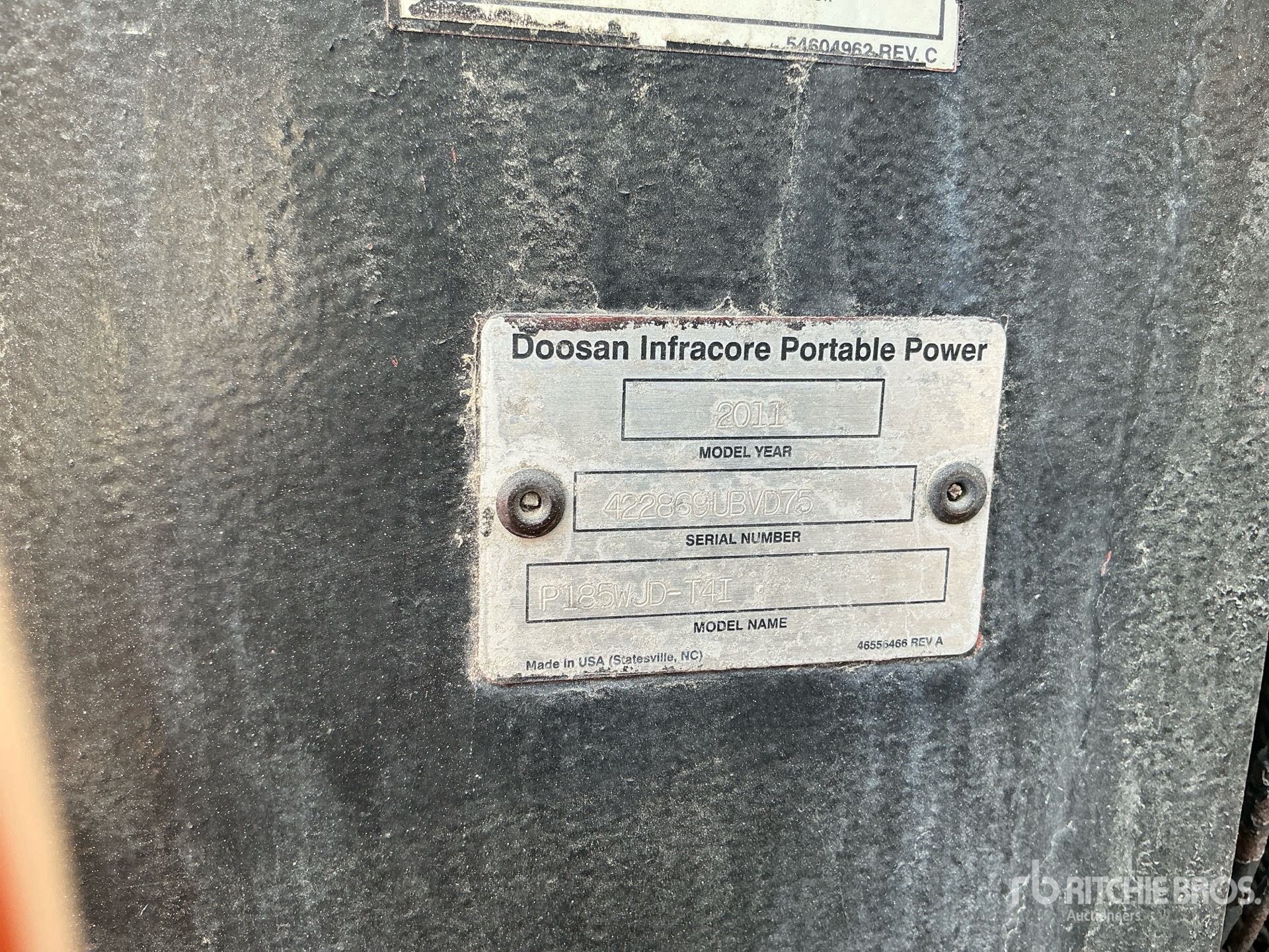2011 Ingersoll Rand P185WJD