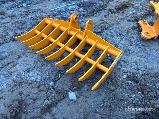 2026 GIYI Excavator Rake
