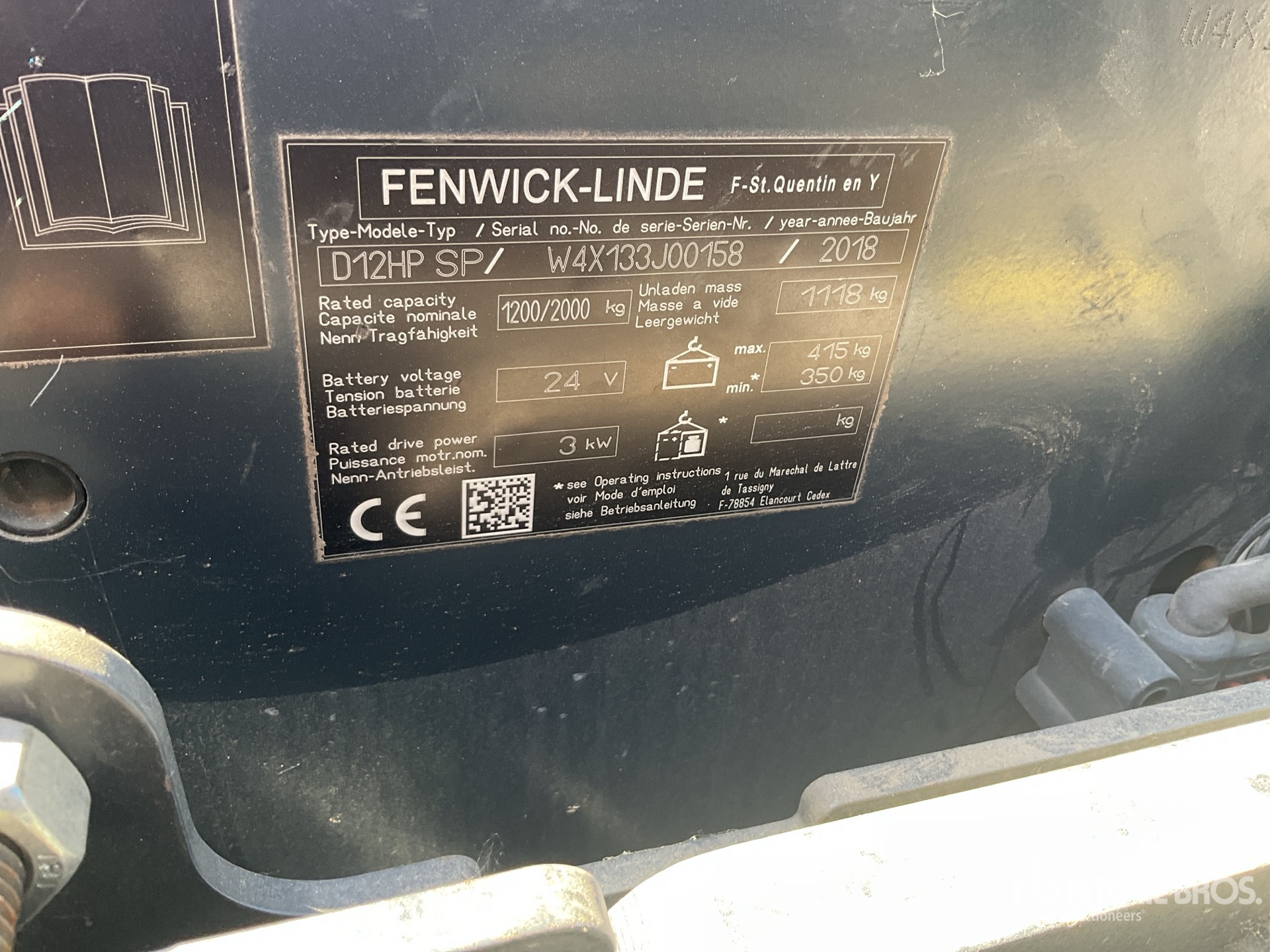 2018 Linde D12HPSP