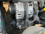 Engine with A/C Compressor