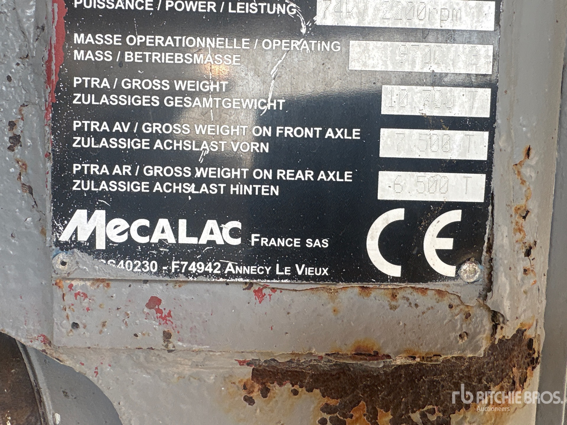 2017 Mecalac 12MTX