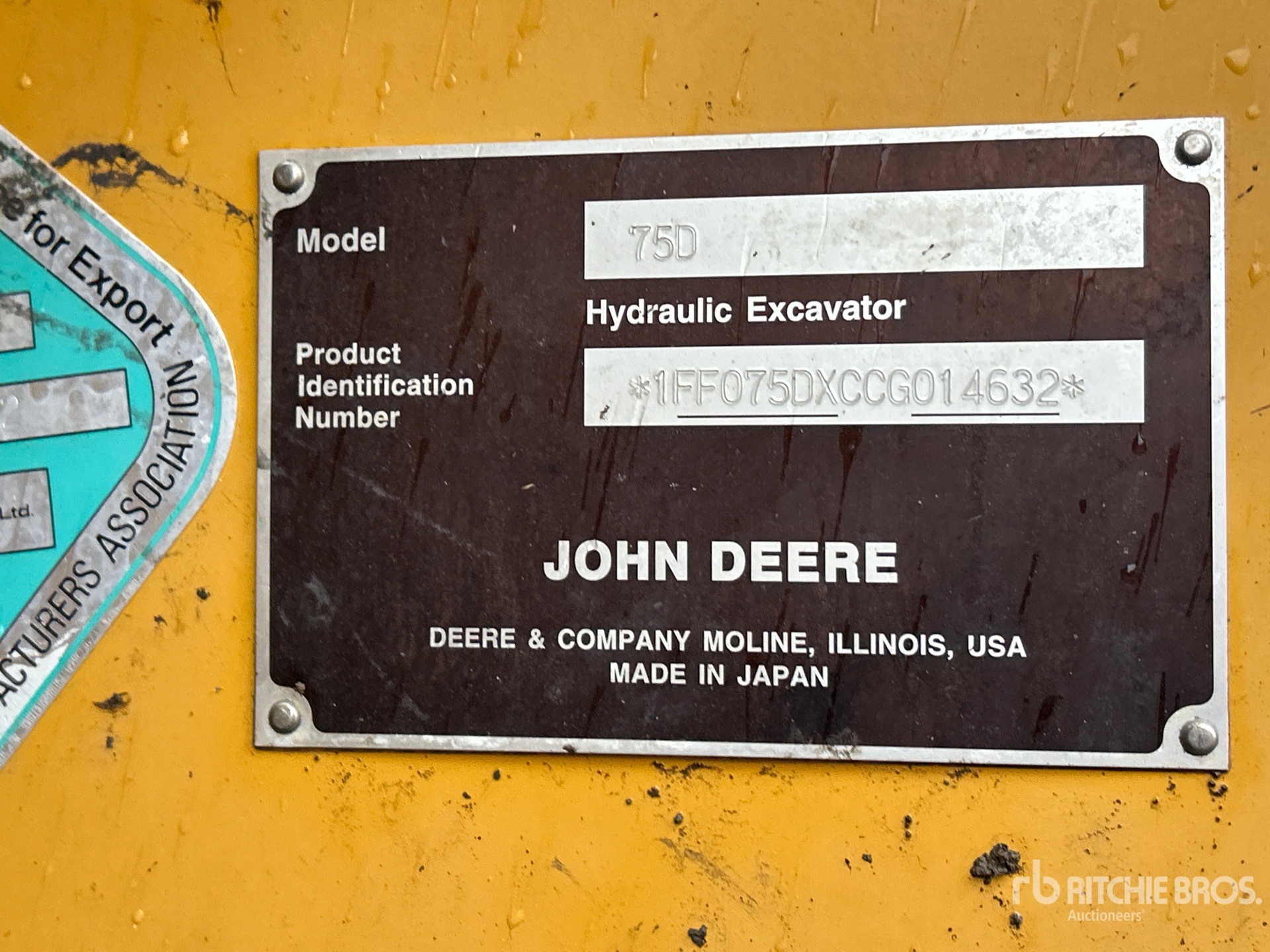 2012 John Deere 75D