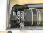 Chassis with Feed Conveyor Drive Motor