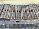 Undercarriage with Left Track Pads