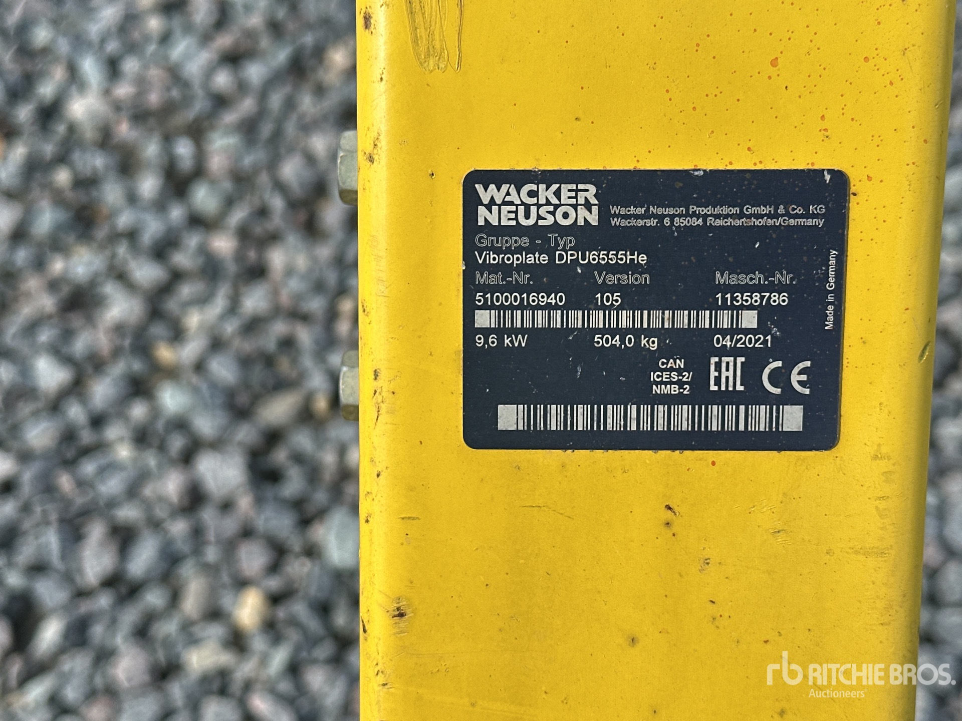 2021 Wacker Neuson DPU6555HE