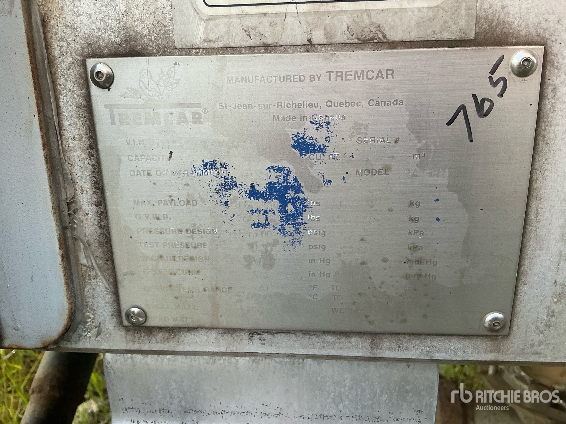 2013 Tremcar 1000 CFT T/A