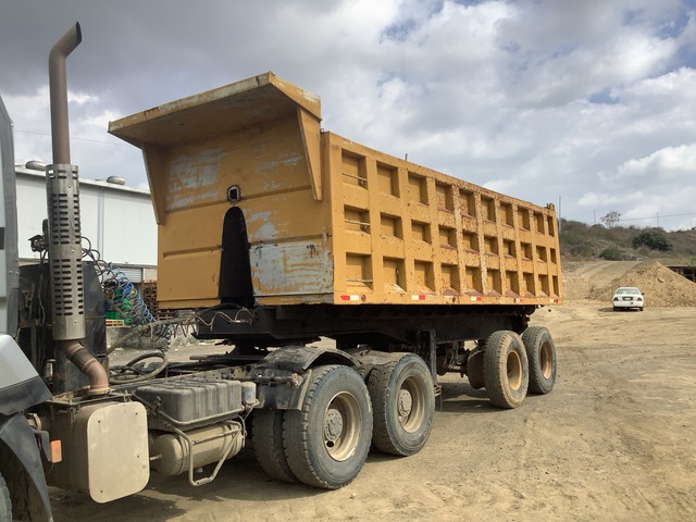 NACIONAL 0 ft T/A Tipping Trailer