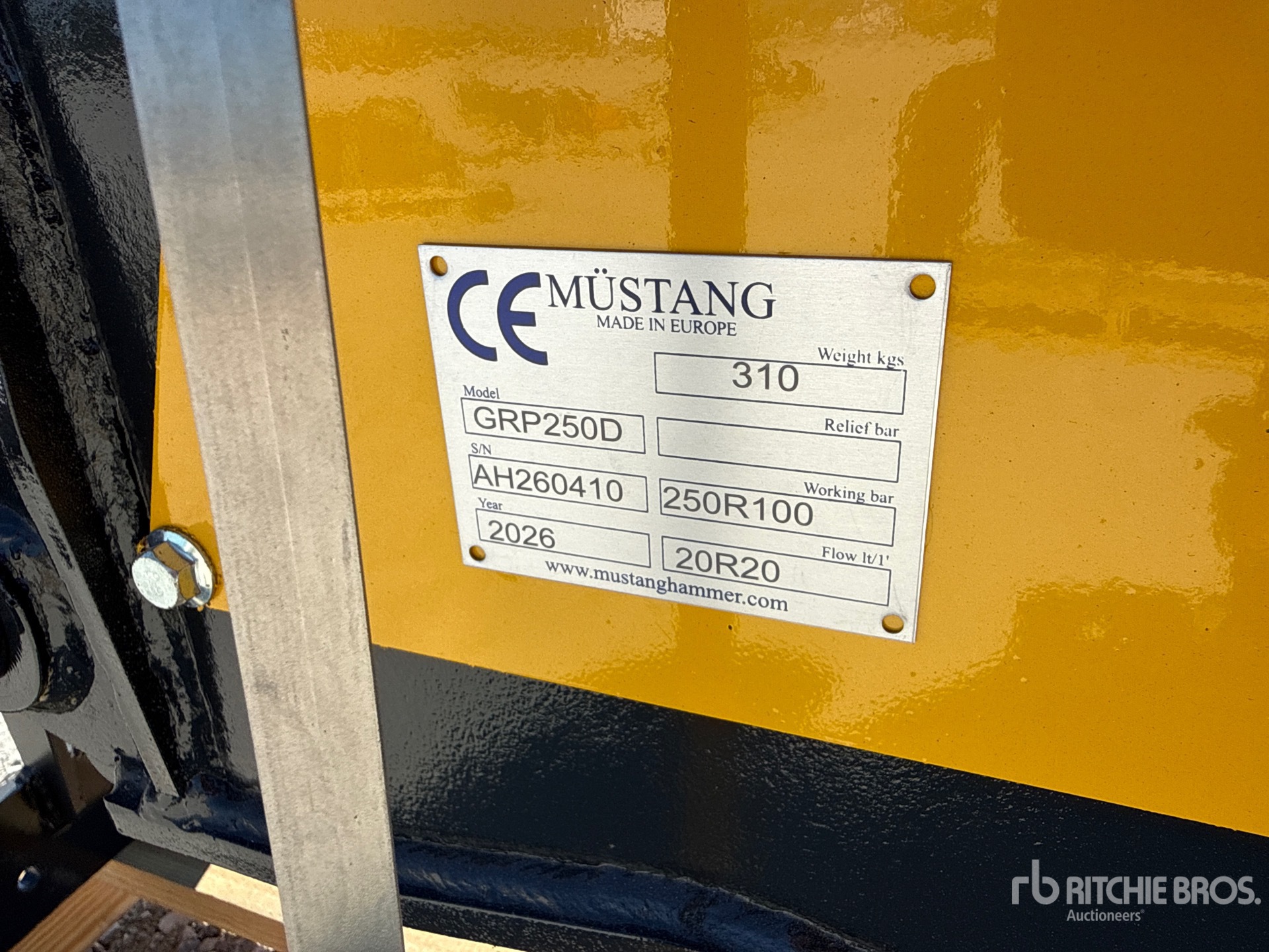 2026 Mustang GRP 250 D