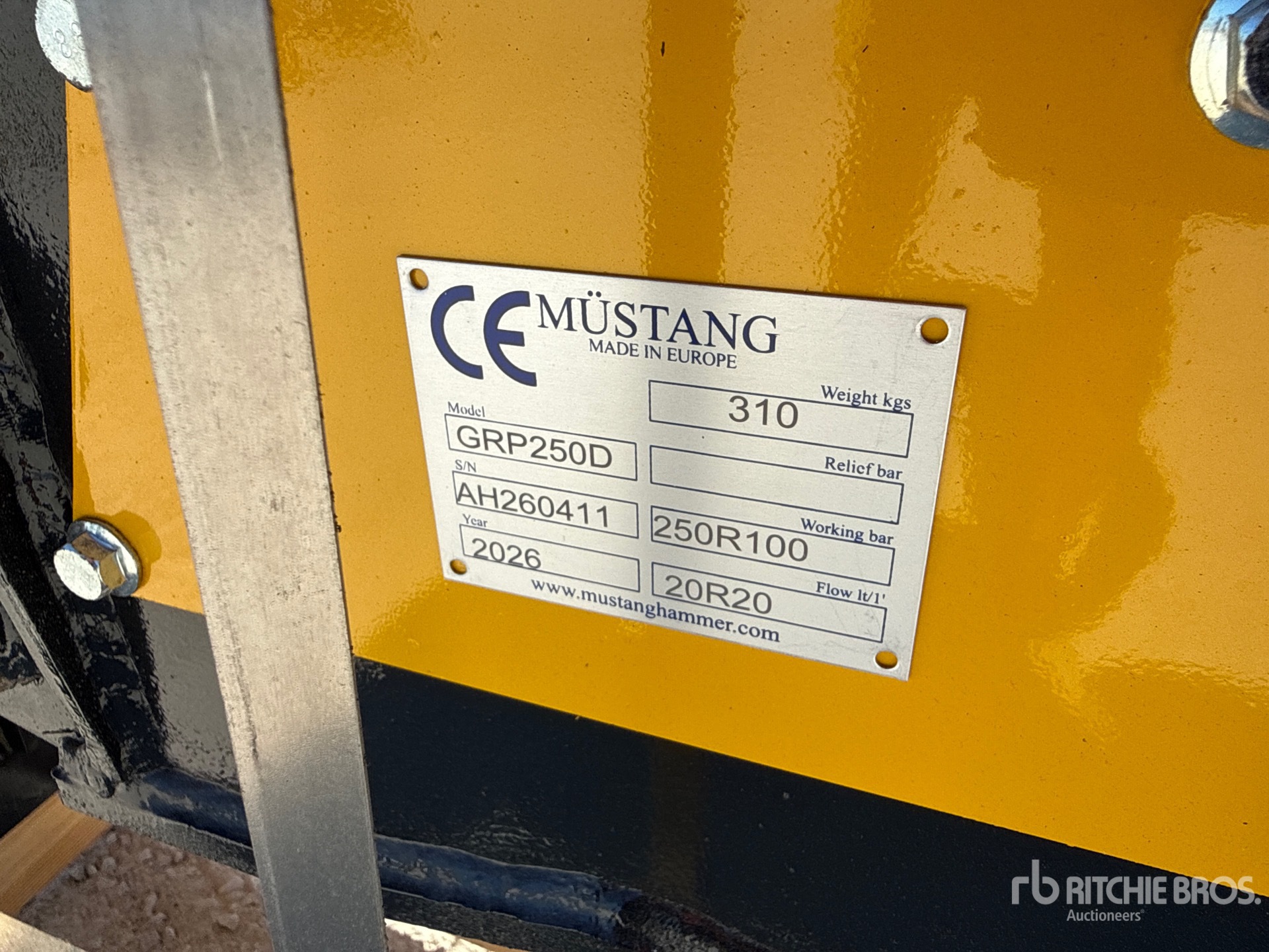 2026 Mustang GRP 250 D
