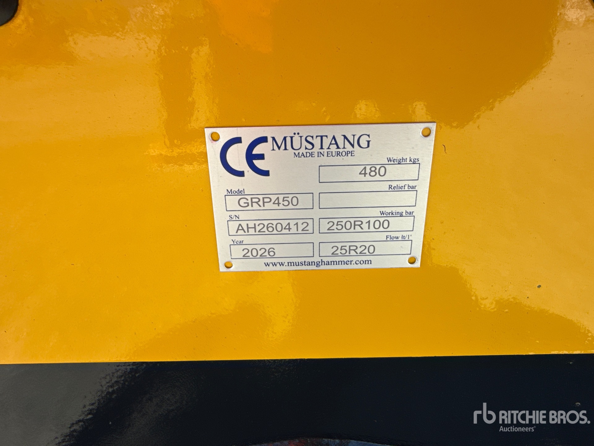 2026 Mustang GRP 450 D