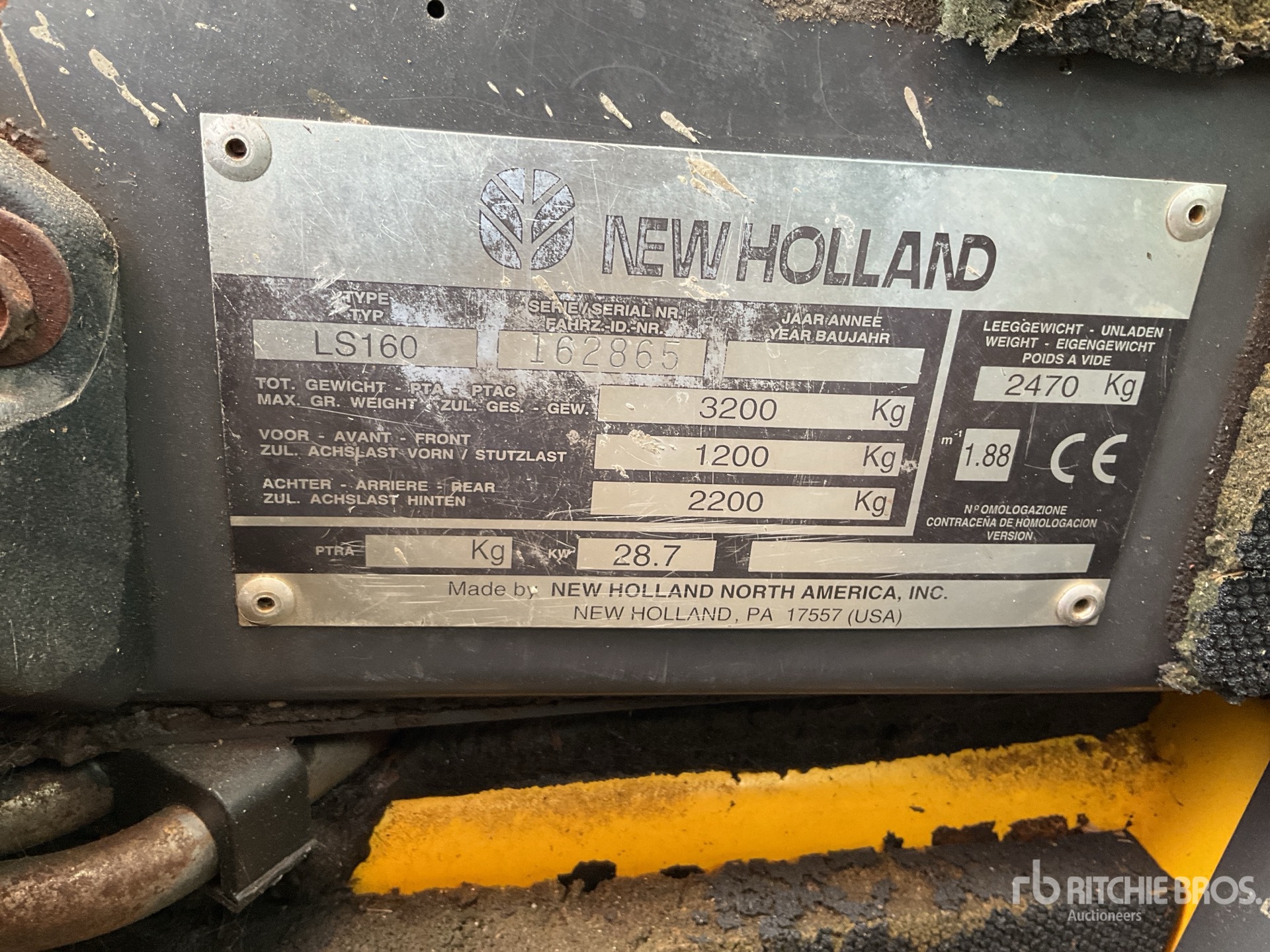 2002 New Holland LS160