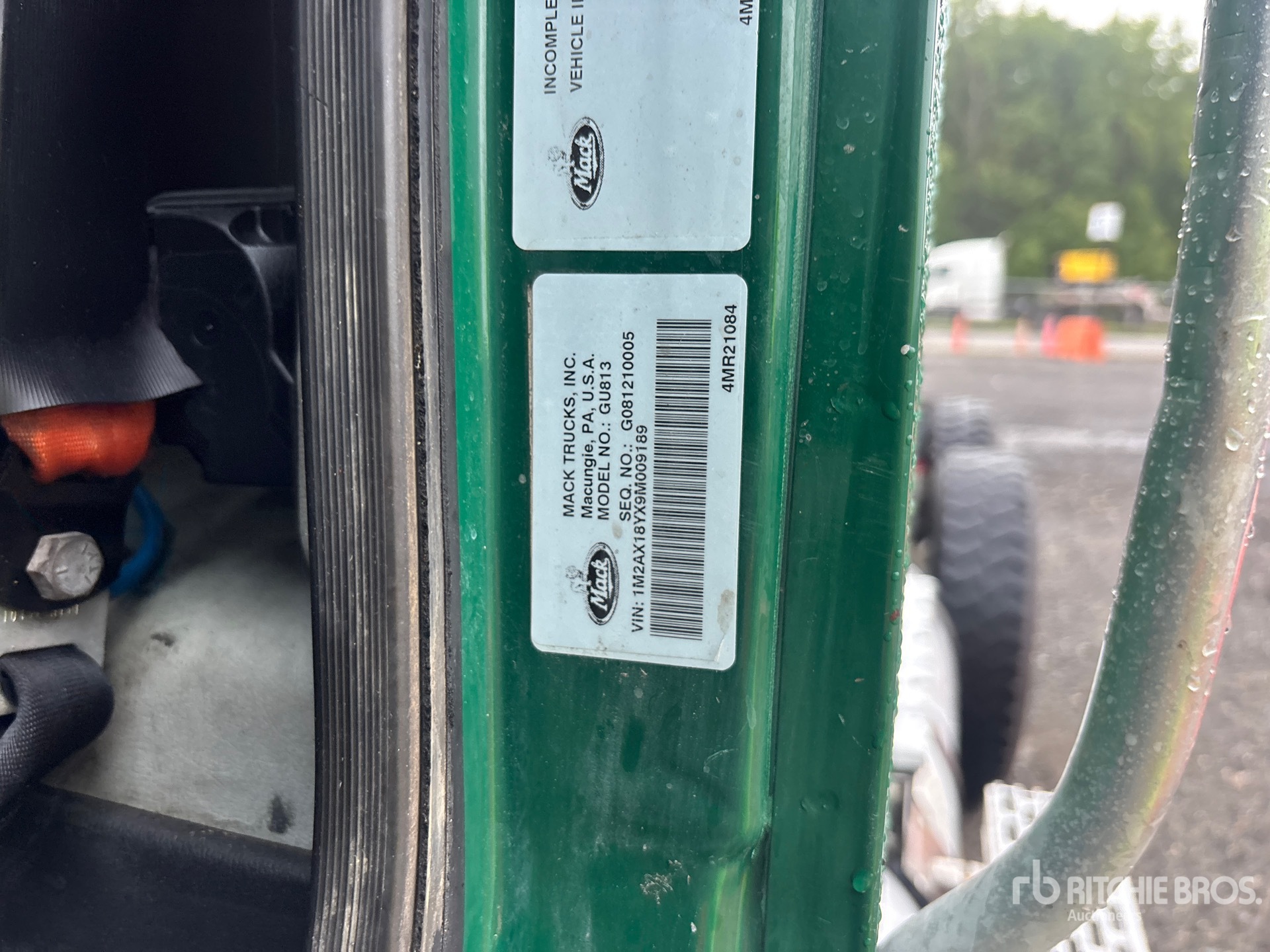 2009 Mack GU813 GRANITE
