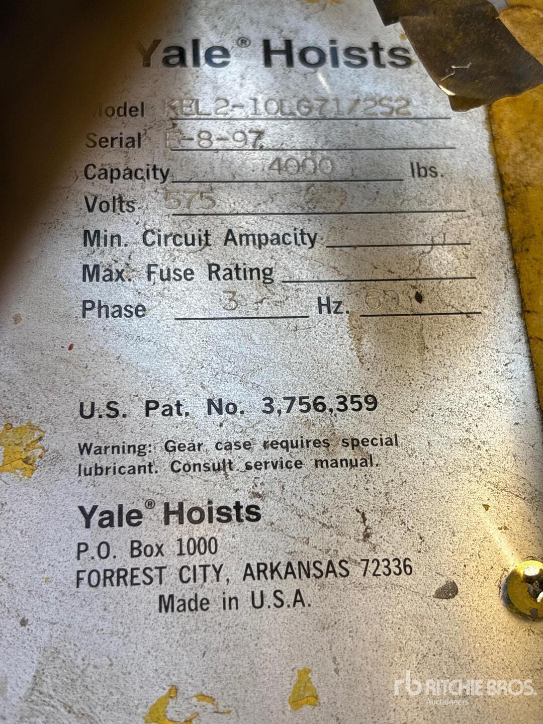 Yale 4000LB