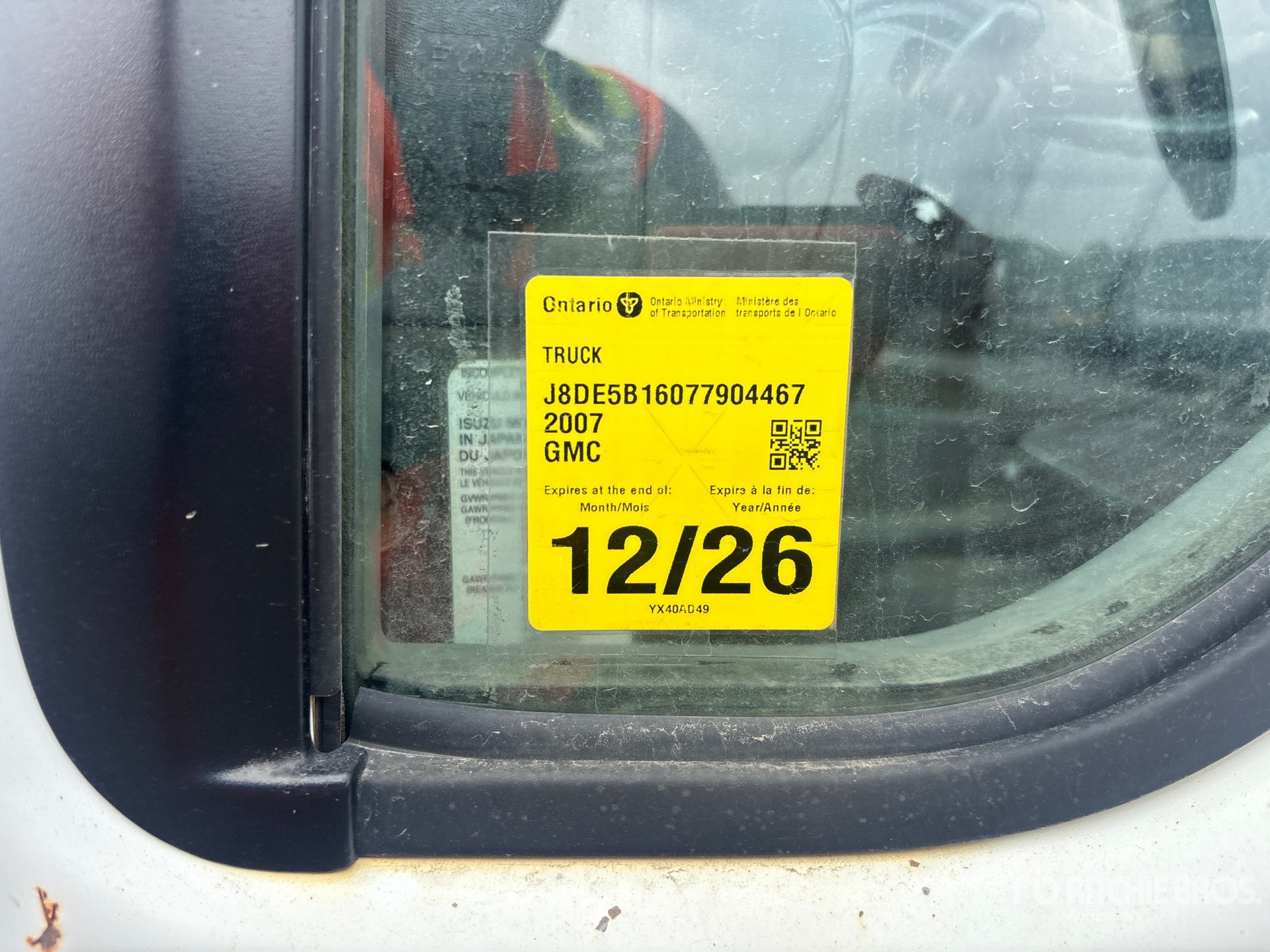2007 GMC W5500