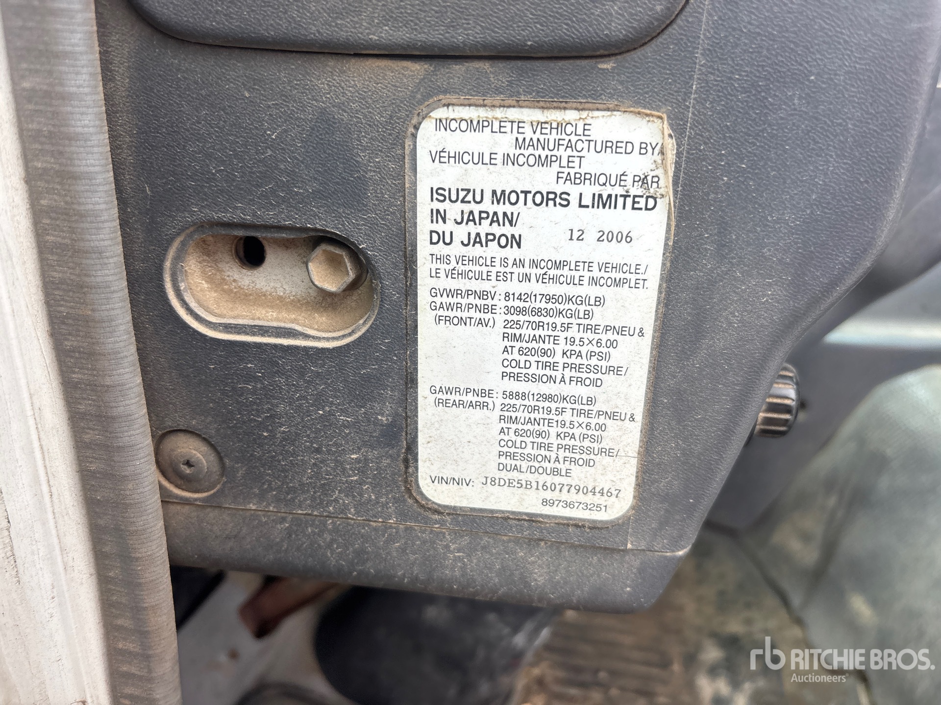 2007 GMC W5500