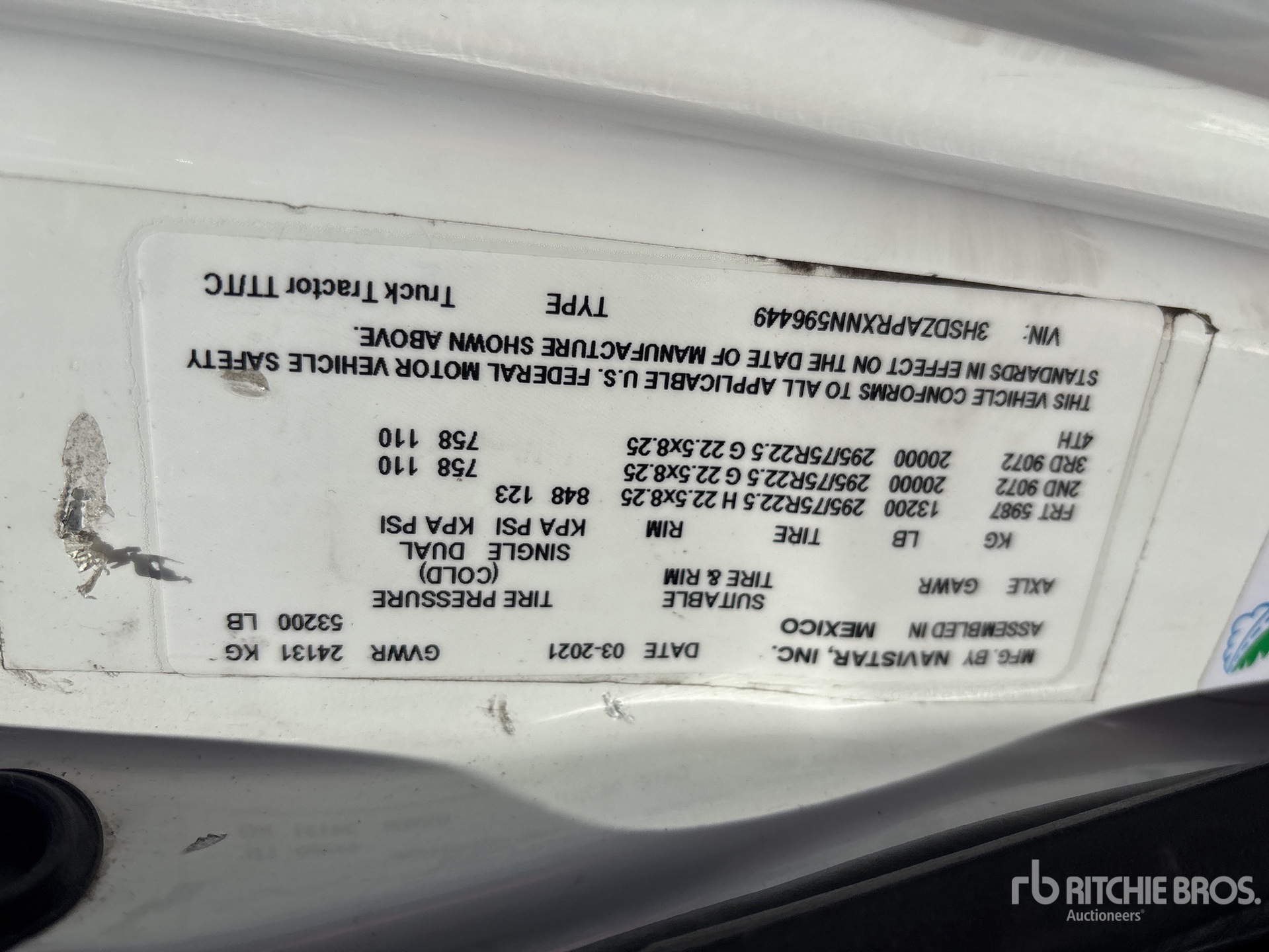2022 International LT625