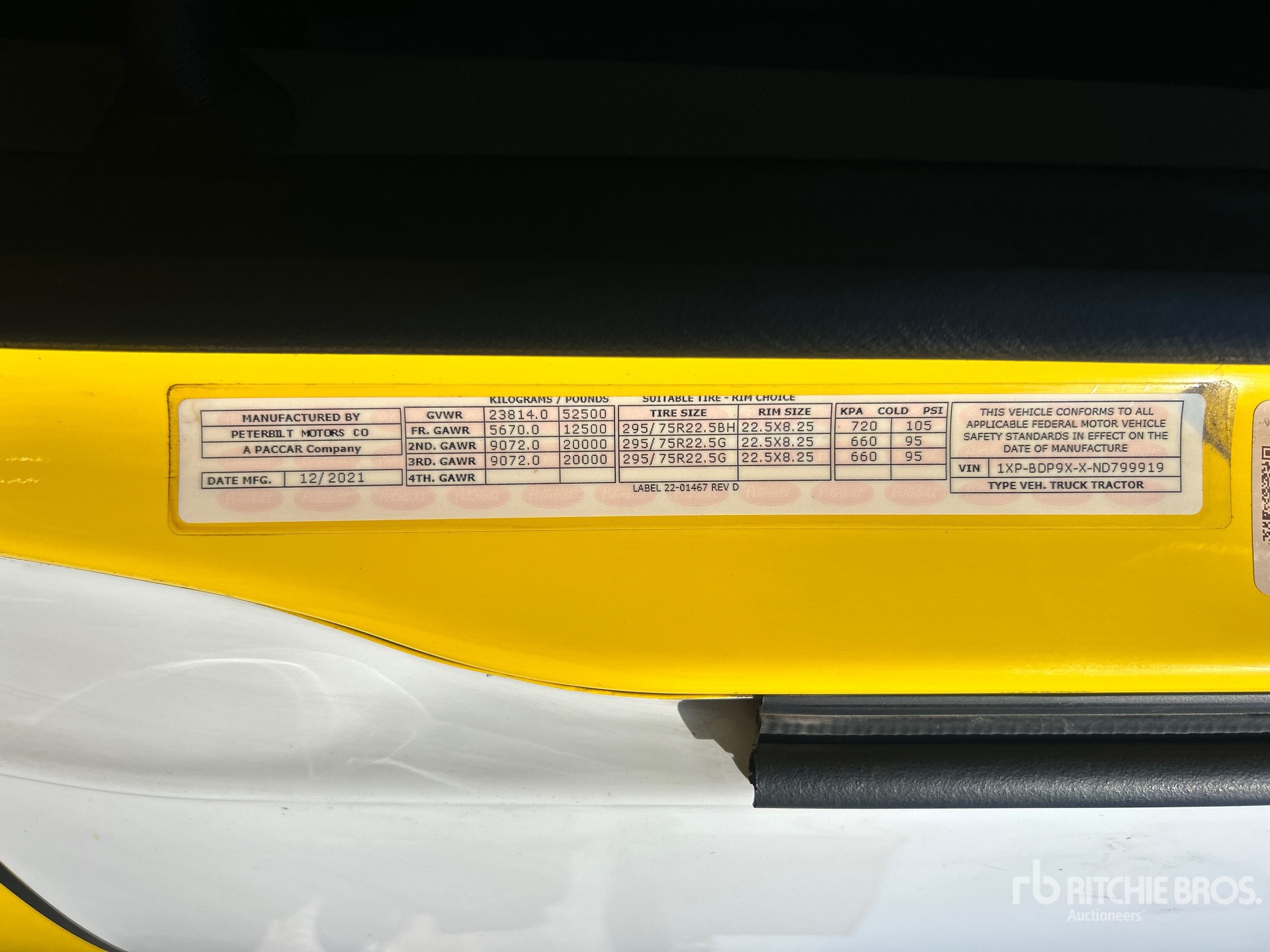 2022 Peterbilt 579