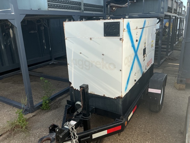 Multiquip Whisperwatt DCA-25SSIU4F 20 kW Mobile Generator Set Multiquip Whisperwatt DCA-25SSIU4F 20 kW Mobile Generator Set