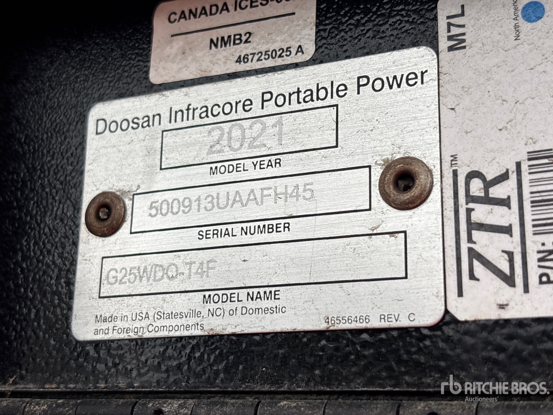 2021 Doosan G25WDO-T4F