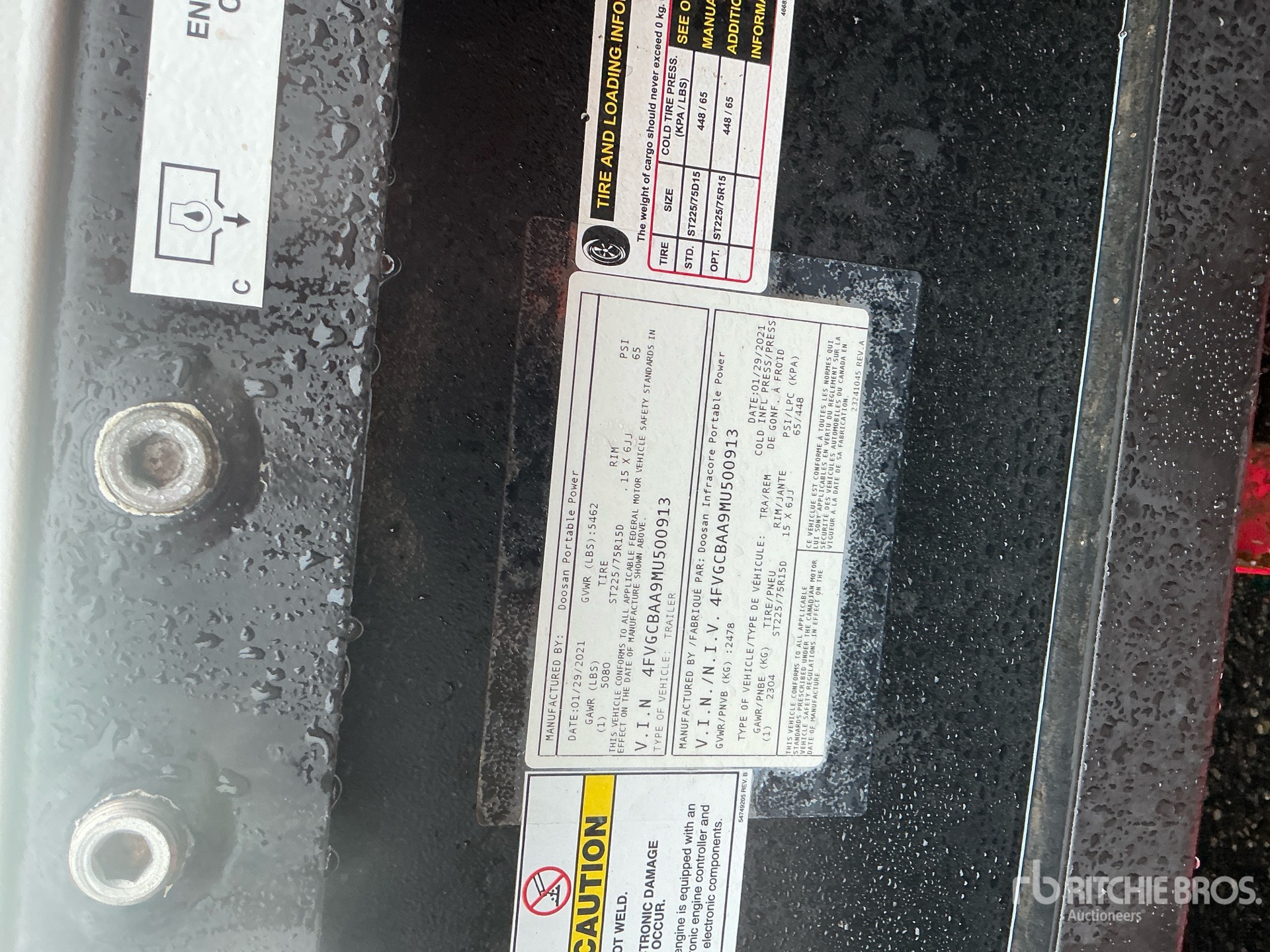 2021 Doosan G25WDO-T4F