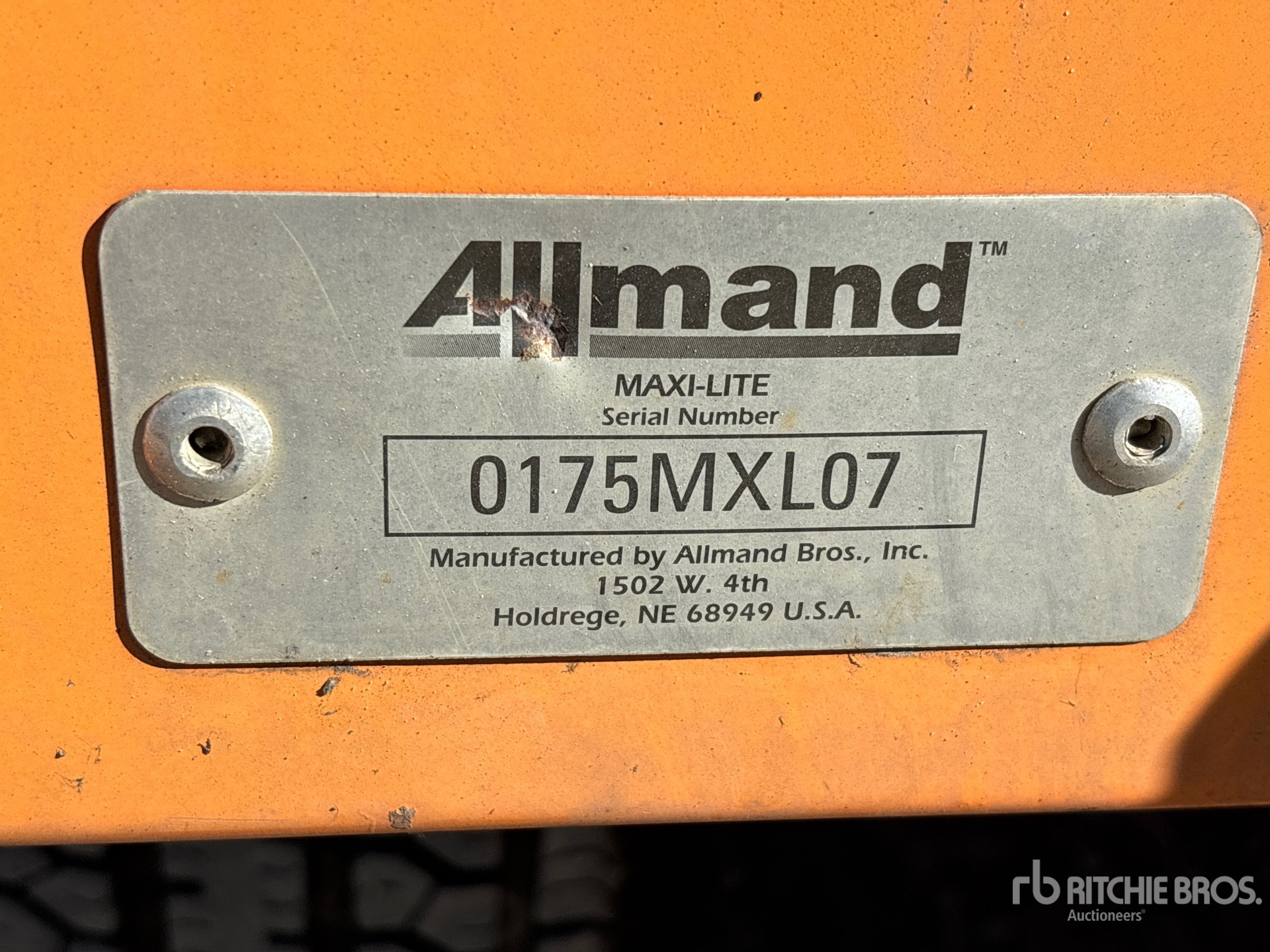 2007 Allmand MAXI-LITE