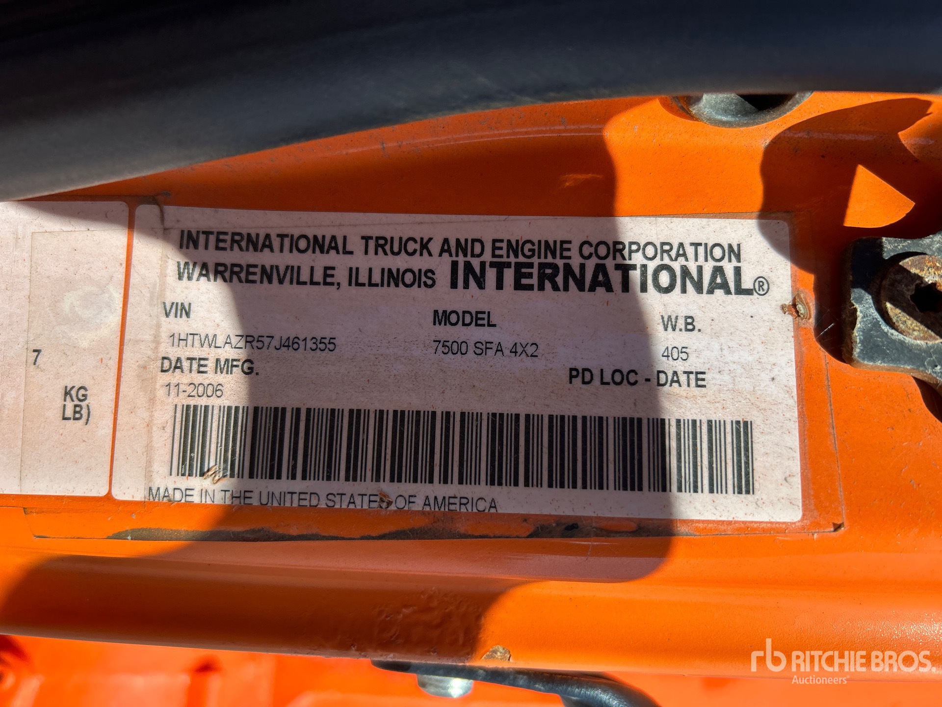 2007 International 7500
