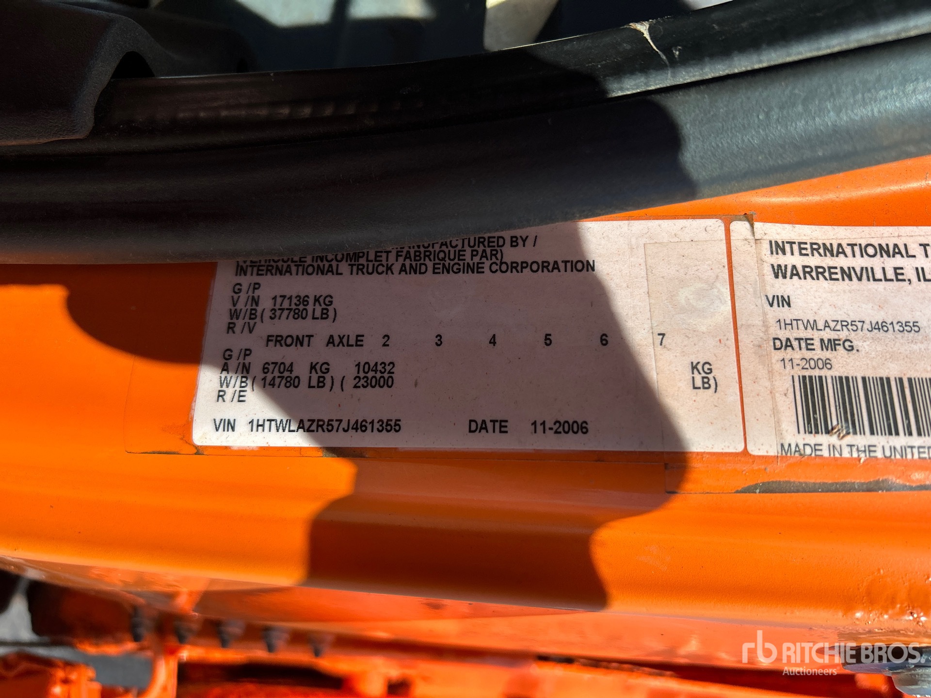 2007 International 7500