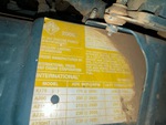 Motor with Emission Label