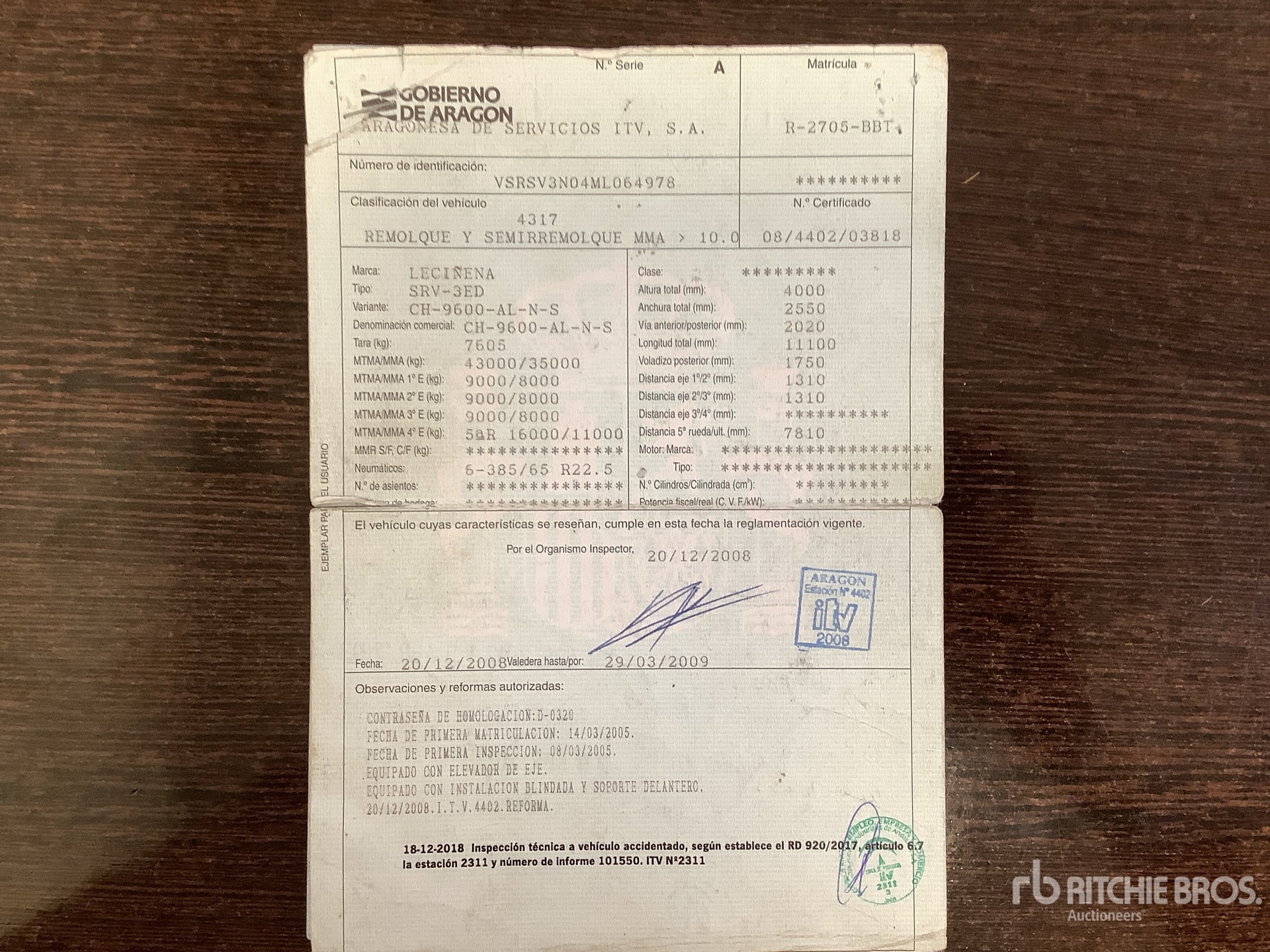 2005 Lecinena CH-9600-AL-N-S