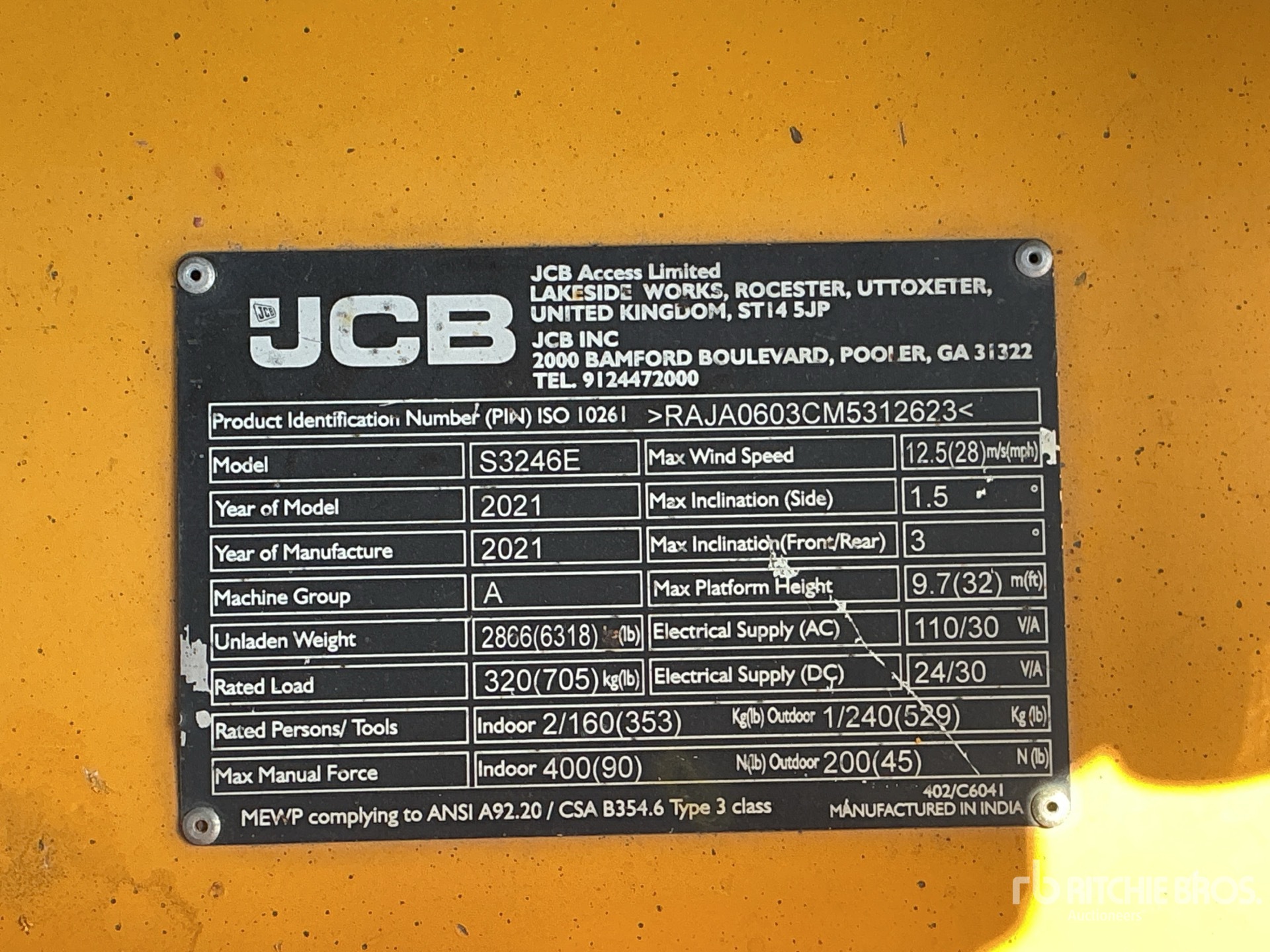 2021 Snorkel S3246