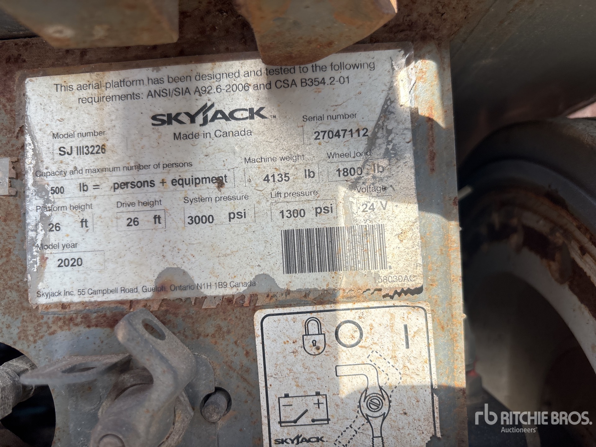 Photo of 2020 Skyjack SJ3226