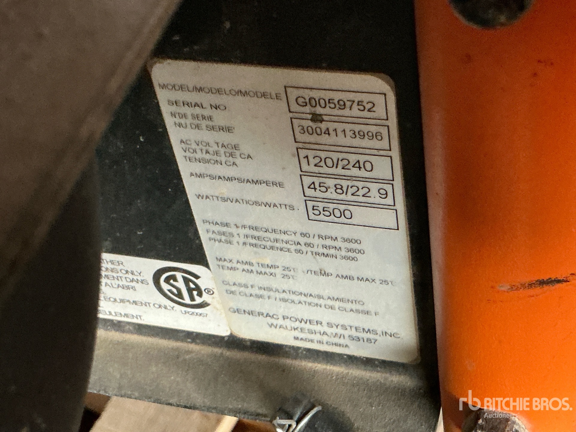 Generac 5.5 KW