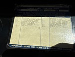 General Appearance with Frame Stamp Serial Number/VIN Photo