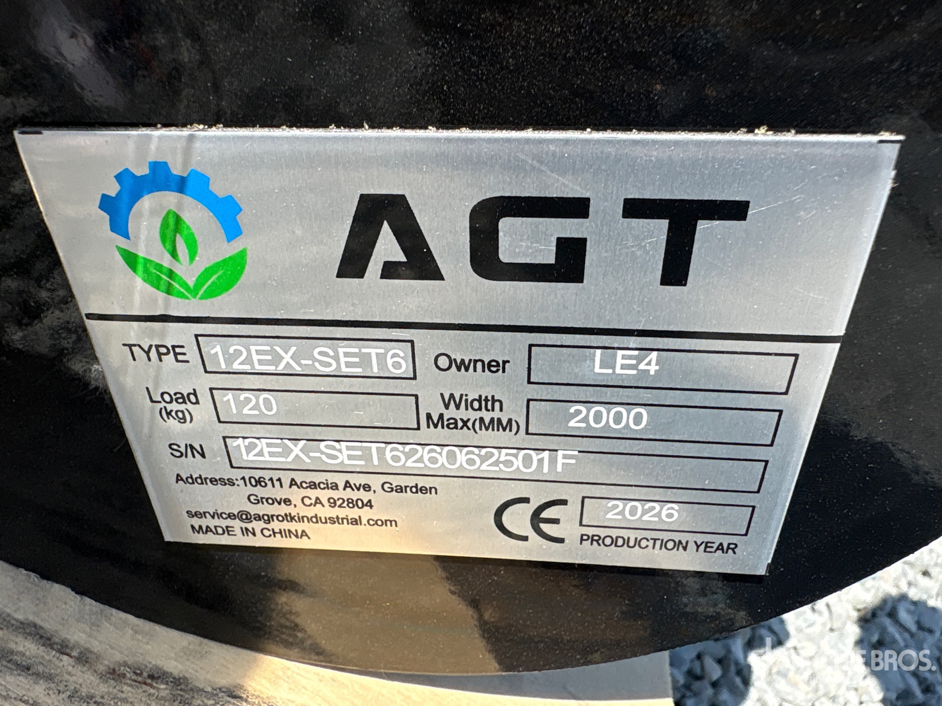AGT 12EX-SET6