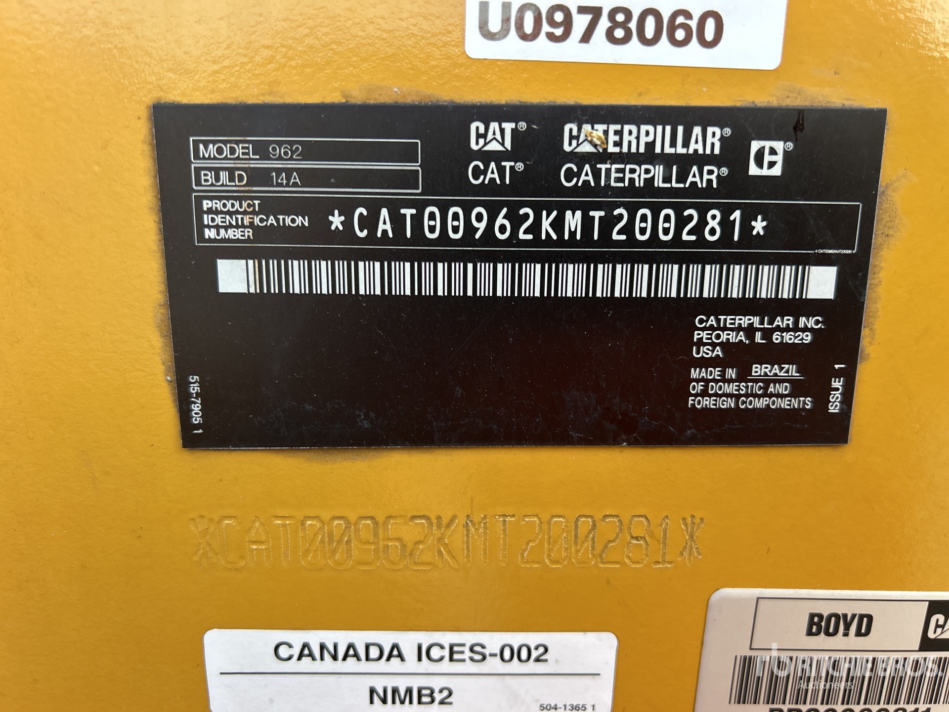 2024 Caterpillar 962