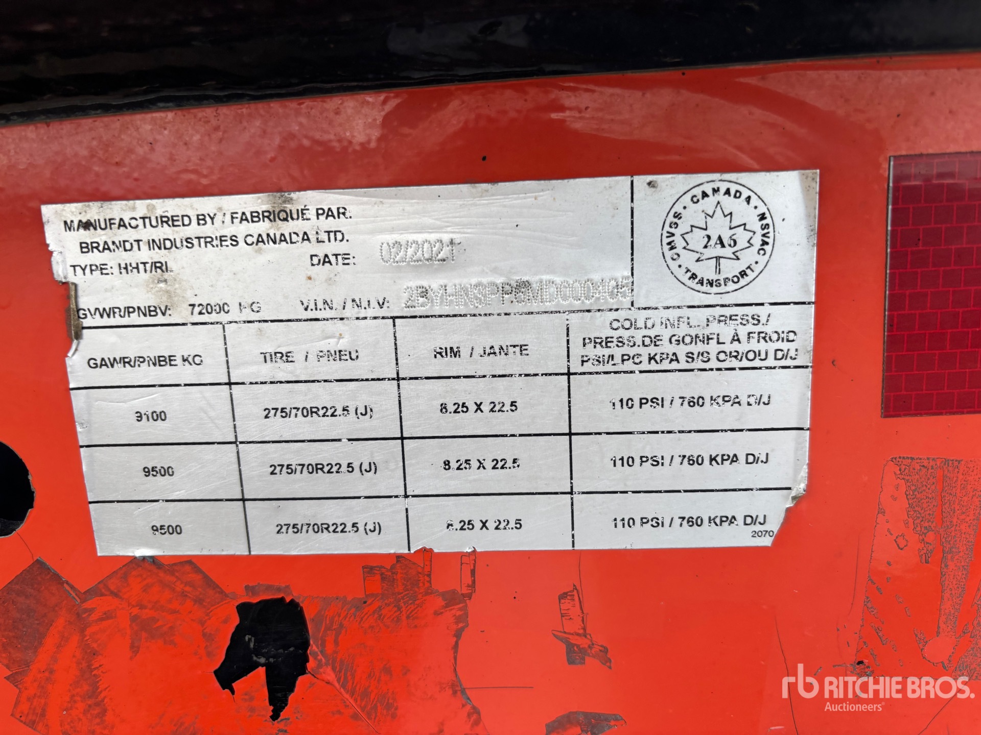 2021 Brandt H650