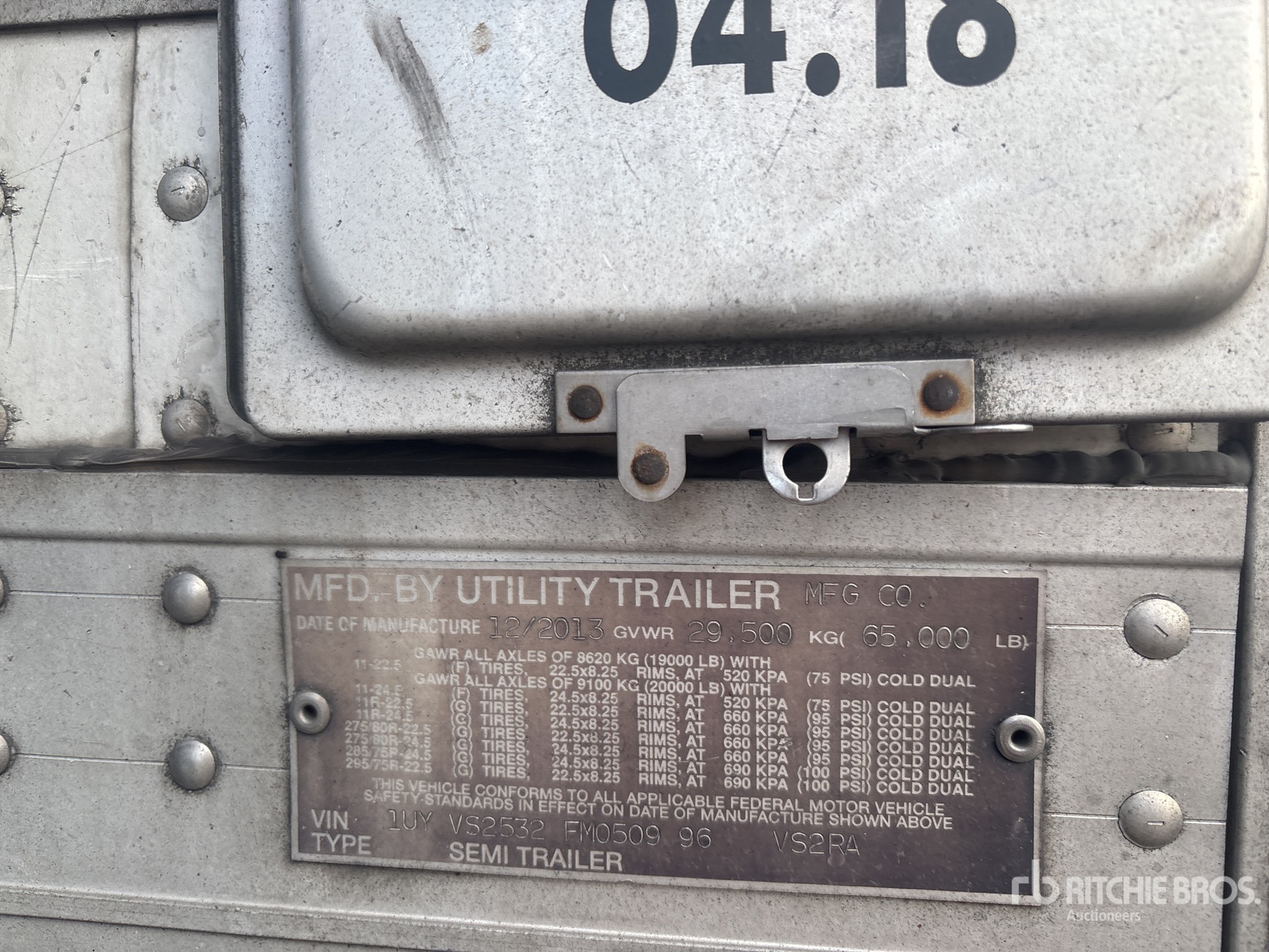 2015 Utility VS2RA