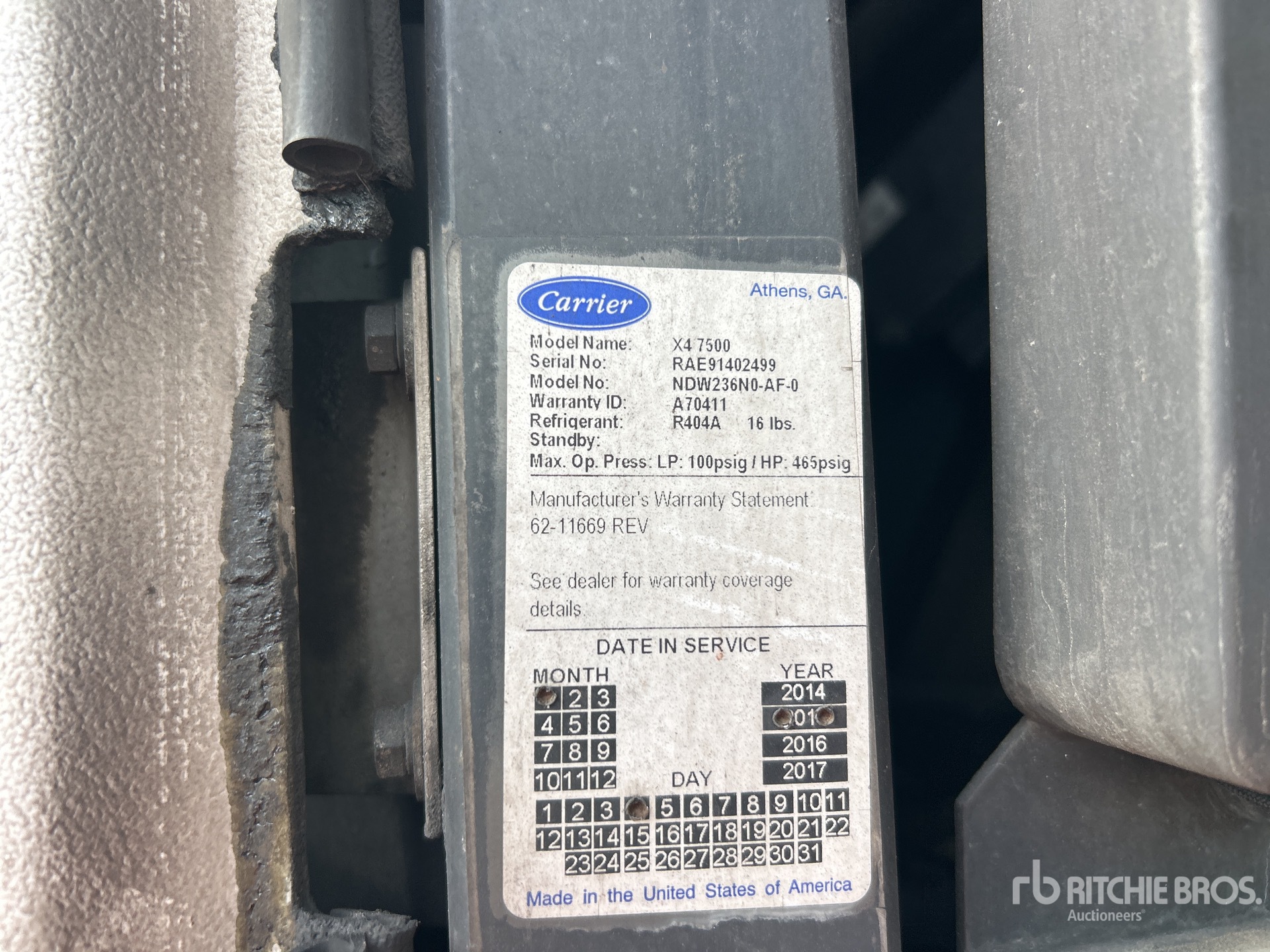 2015 Utility VS2RA