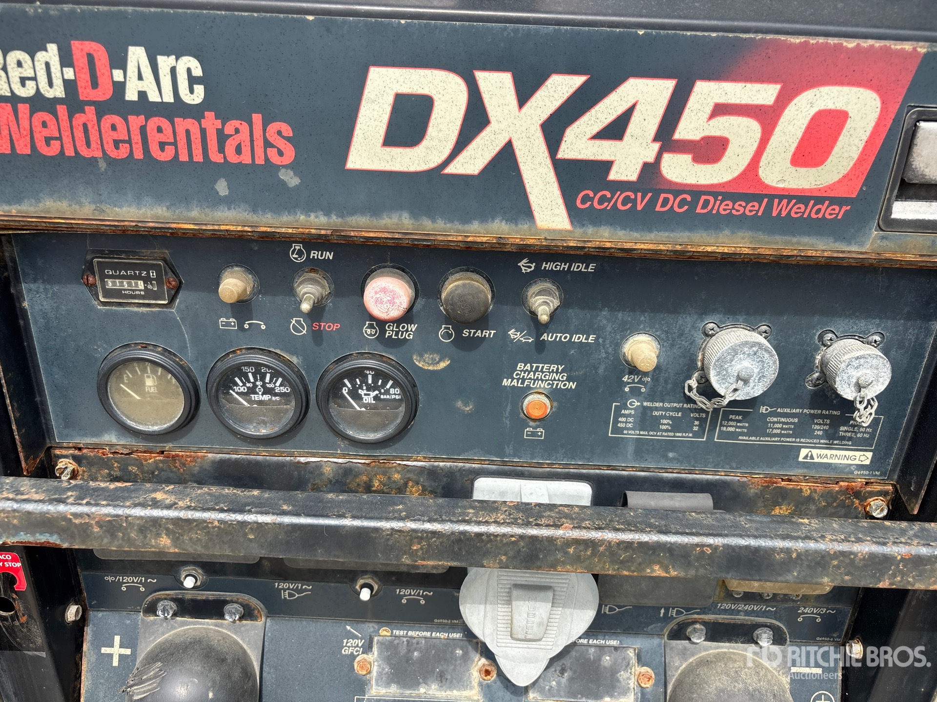 2013 Red-D-Arc DX450