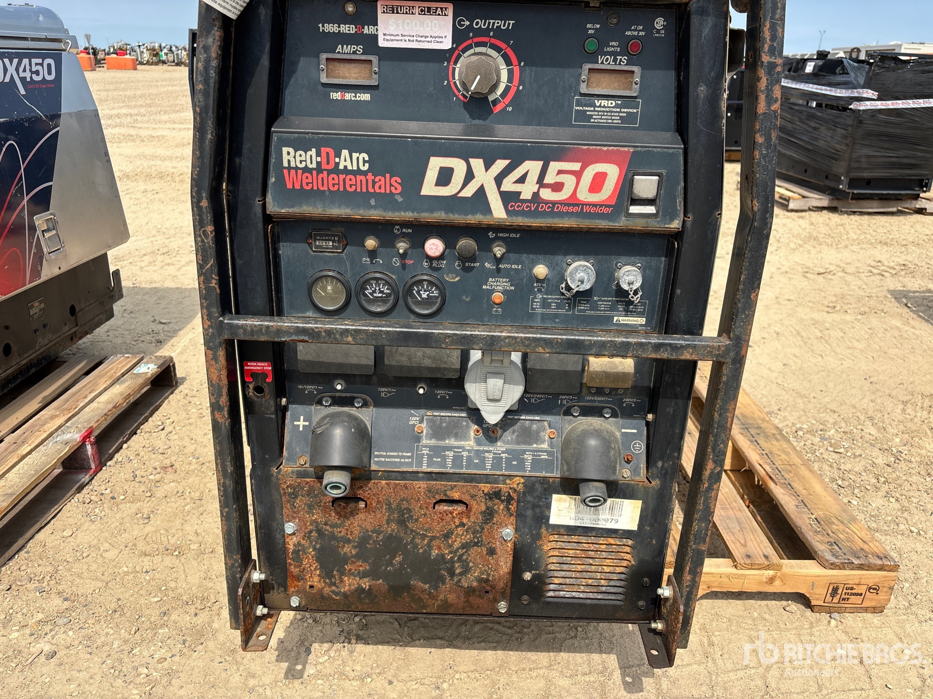 2013 Red-D-Arc DX450