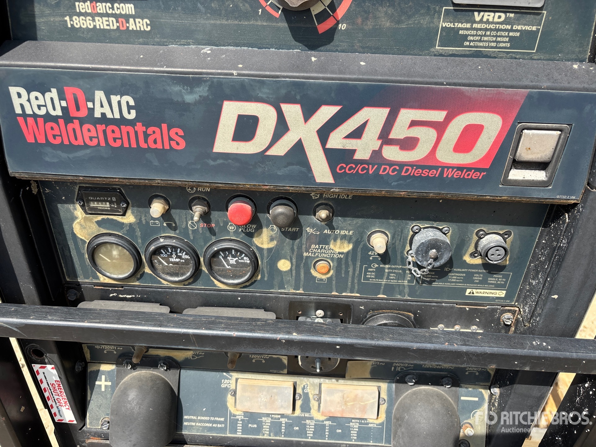 2014 Red-D-Arc DX450