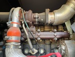 Engine with Auspuffanlage