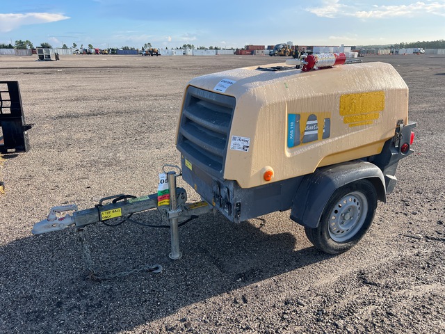 2018 Atlas Copco XAS110 110 cfm Mobile Air Compressor 2018 Atlas Copco XAS110 110 cfm Mobile Air Compressor