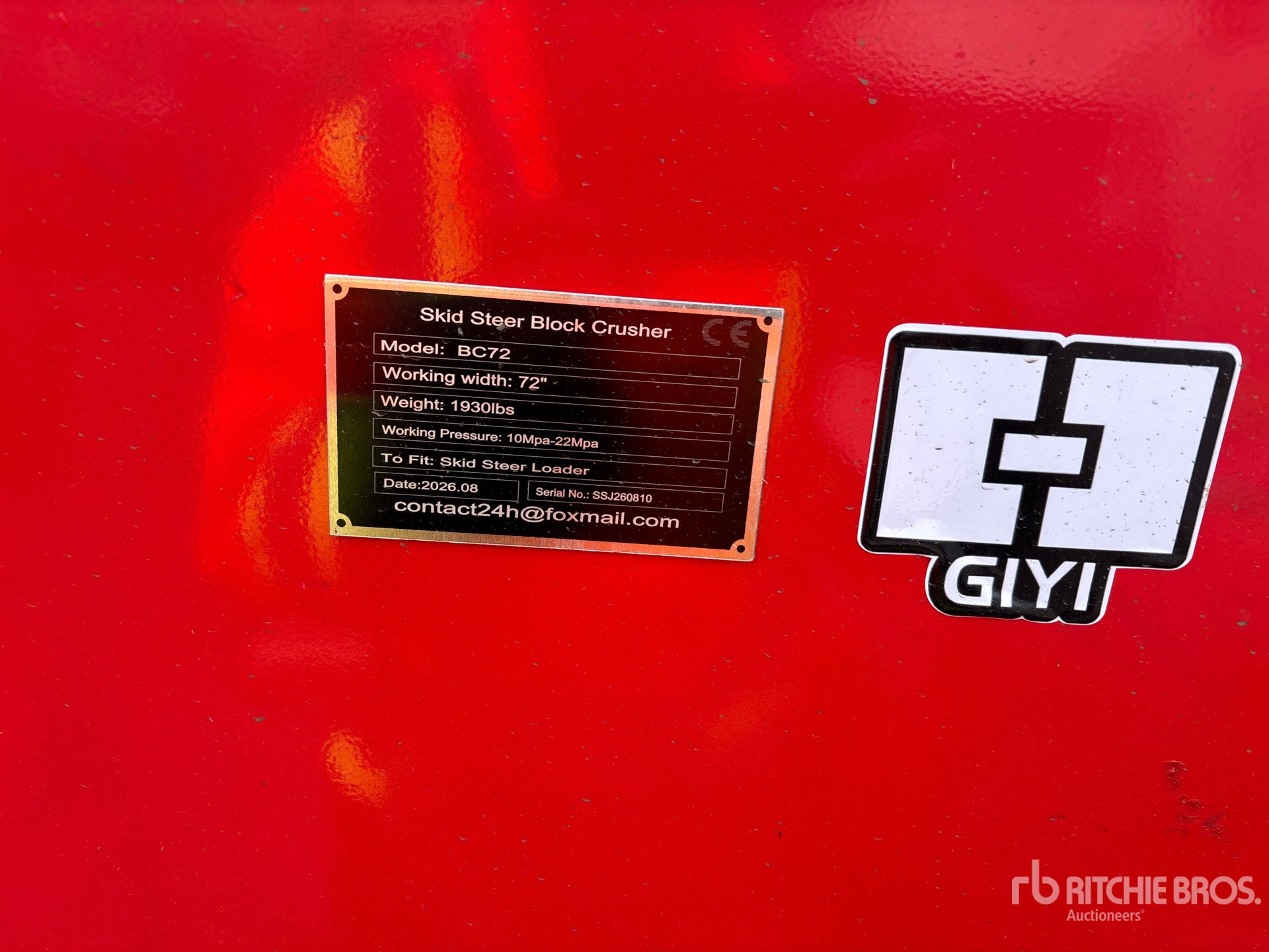 2026 GIYI GY-BC72