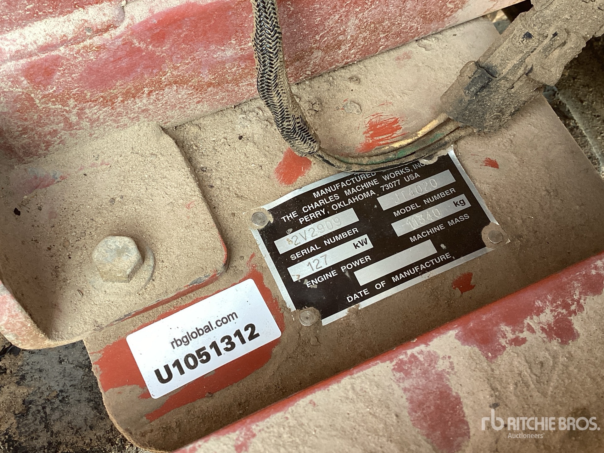 2001 Ditch Witch JT4020