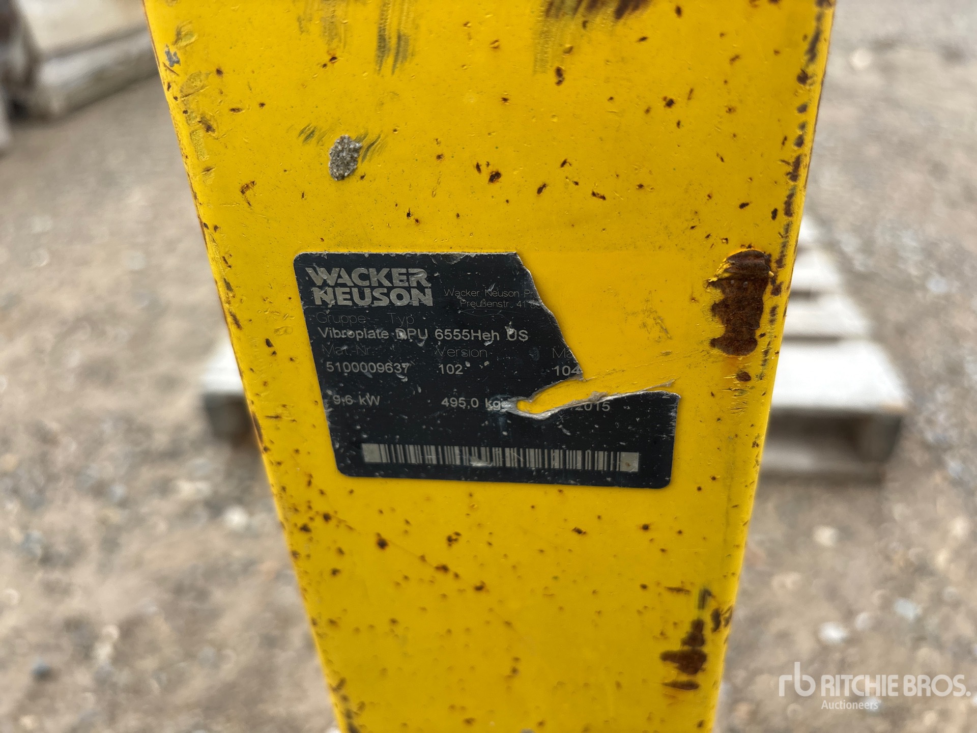 2015 Wacker Neuson DPU6555H